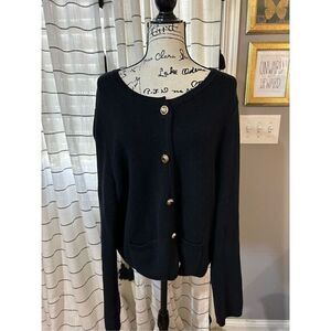 Gap Gold Button Cardigan Size XL